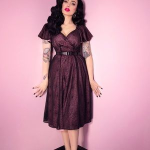 Vixen Spiderweb Babydoll dress